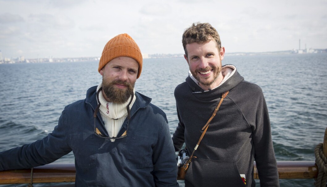 Johan Brand (t.v.) og Jamie Brooker, medgründere i Kahoot og nå partnere i investeringsselskapet WeAreHuman. Foto: Per-Ivar Nikolaisen Johan Brand (t.v.) og Jamie Brooker, medgründere i Kahoot og nå partnere i investeringsselskapet WeAreHuman. Foto: Per-Ivar Nikolaisen