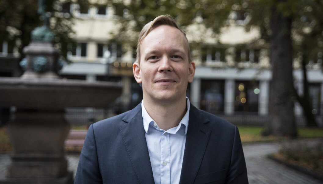 CTO Morten Versvik i Kahoot. Foto: Per-Ivar Nikolaisen CTO Morten Versvik i Kahoot. Foto: Per-Ivar Nikolaisen