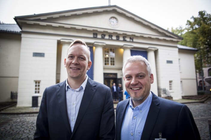 Morten Versvik og Alf Inge Wang pønsket på Kahoot før Kahoot ble Kahoot. Foto: Per-Ivar Nikolaisen Morten Versvik og Alf Inge Wang pønsket på Kahoot før Kahoot ble Kahoot. Foto: Per-Ivar Nikolaisen