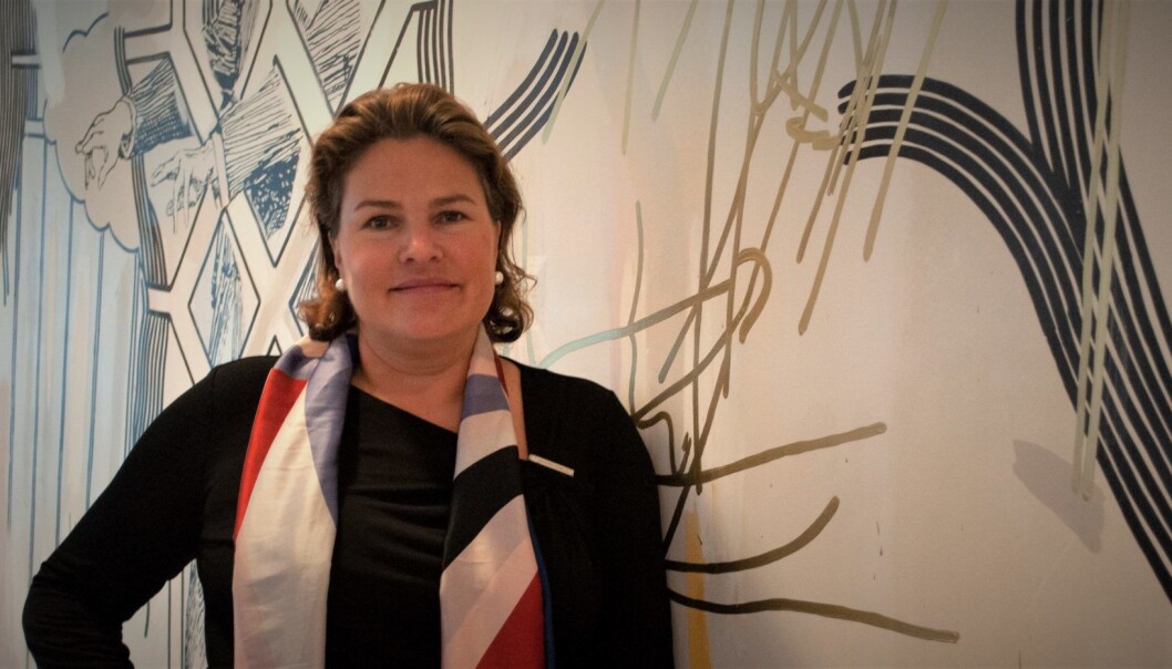 Kari Bech-Moen tiltrådte som HR-direktør i DNB i vår, og ble tatt inn i konsernledelsen i september. Foto: Magnus Peter Harnes Kari Bech-Moen tiltrådte som HR-direktør i DNB i vår, og ble tatt inn i konsernledelsen i september. Foto: Magnus Peter Harnes