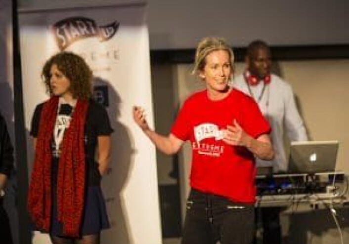 Anita Krohn Traaseth fortalte til Startup Extreme at hun skulle slippe en nyhet, nemlig hvem den nye gründersjefen for Innovasjon Norge blir. Anita Krohn Traaseth fortalte til Startup Extreme at hun skulle slippe en nyhet, nemlig hvem den nye gründersjefen for Innovasjon Norge blir.