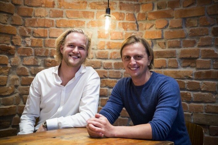 Revolut-gründer Nik Storonsky sammen med daværende "head of Nordic Operations" Espen Myklebust (t.v.) i oktober i fjor. Foto: Per-Ivar Nikolaisen Revolut-gründer Nik Storonsky sammen med daværende "head of Nordic Operations" Espen Myklebust (t.v.) i oktober i fjor. Foto: Per-Ivar Nikolaisen