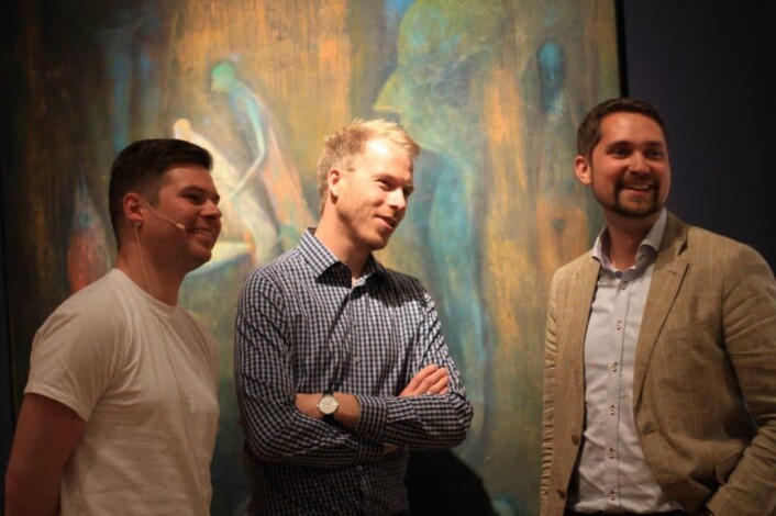Gründerstjerner: Kjartan Slette (tv) i Unacast, Patrik Berglund, CEO i Xeneta og Karl Munthe-Kaas i Kolonial.no er alle under 40, driver selskap som er få år gamle, som alle er verdisatt til flere hundre millioner kroner. Gründerstjerner: Kjartan Slette (tv) i Unacast, Patrik Berglund, CEO i Xeneta og Karl Munthe-Kaas i Kolonial.no er alle under 40, driver selskap som er få år gamle, som alle er verdisatt til flere hundre millioner kroner.