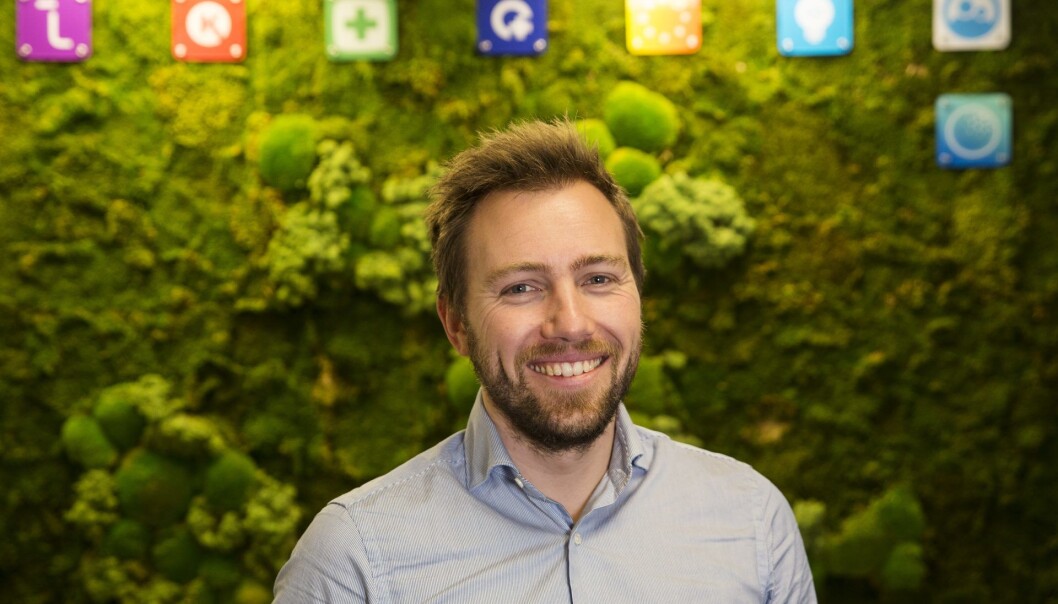 Gründer og CEO Anders Lassen i Fuse. Foto: Per-Ivar Nikolaisen Gründer og CEO Anders Lassen i Fuse. Foto: Per-Ivar Nikolaisen