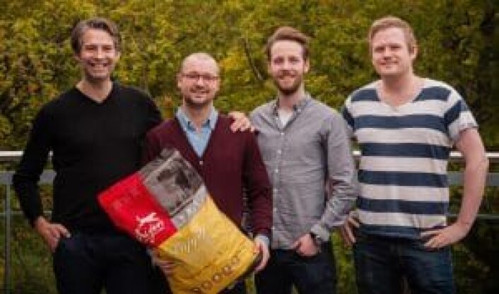 De fire gründerne bak Dyrekassen (f.v.): Ansvarlig for salg og forretningsutvikling Trond Saure, daglig leder Roger Holthe Olsen, produktsjef og fagansvarlig Øyvind Eriksen og CTO Erik Høsteland Åland. De fire gründerne bak Dyrekassen (f.v.): Ansvarlig for salg og forretningsutvikling Trond Saure, daglig leder Roger Holthe Olsen, produktsjef og fagansvarlig Øyvind Eriksen og CTO Erik Høsteland Åland.