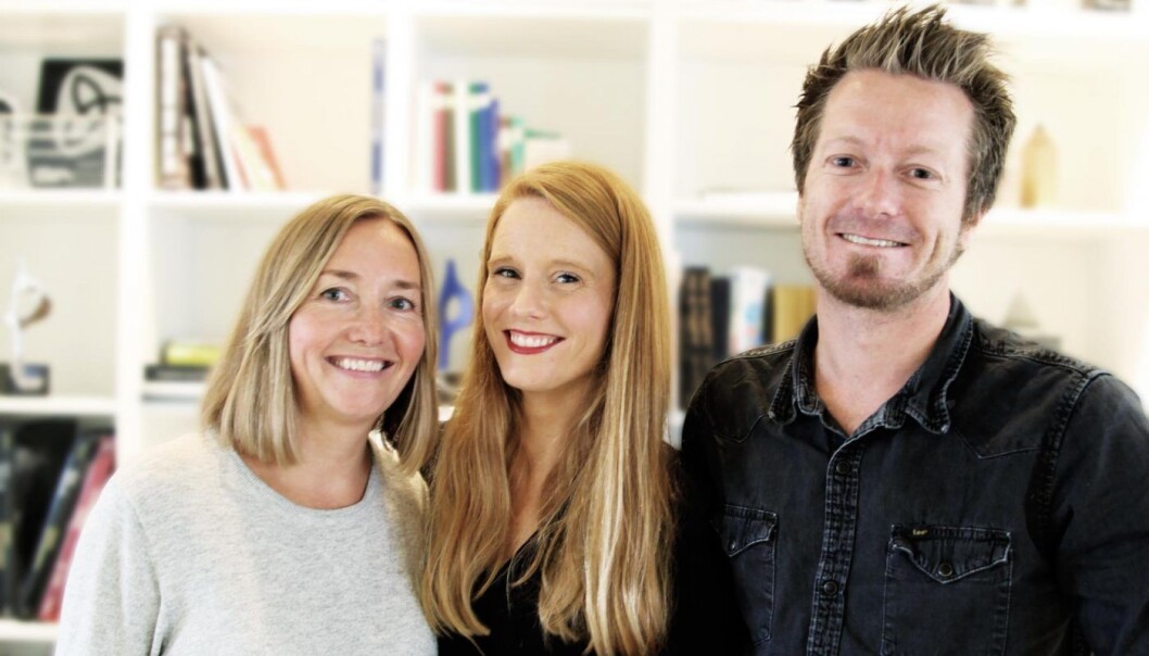 Bente Kvam Kristoffersen (daglig leder i Trigger), Susanne Kaluza og Trigger-gründer Preben Carlsen. Bente Kvam Kristoffersen (daglig leder i Trigger), Susanne Kaluza og Trigger-gründer Preben Carlsen.
