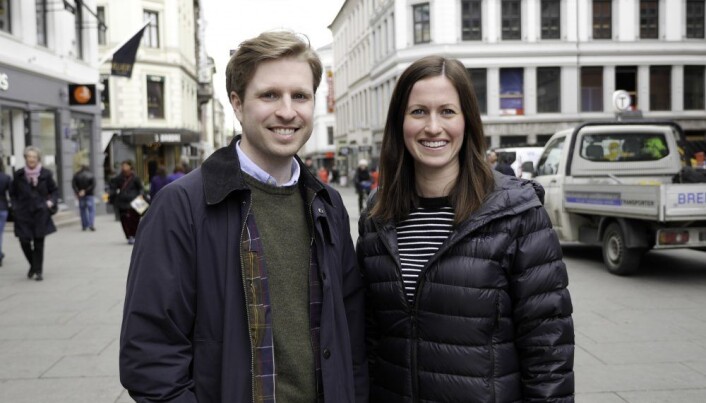 Mats Lyngstad og Marie Mostad er gründere av tjenesten Inzpire.me. Mats Lyngstad og Marie Mostad er gründere av tjenesten Inzpire.me.