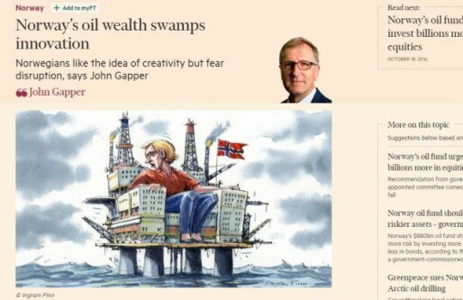Sorry, du Financial Times-redaktør fra utlandet: Norge er mer enn ull og olje