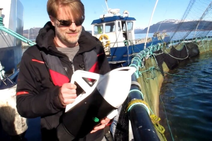 Andreas Morland i Seasmart er blant bergens-startupene som fikk tilslag på på offentlige pre-såkornsmidler. Her med en en undervannsdrone som er klar til sjøsetting. Foto Privat Andreas Morland i Seasmart er blant bergens-startupene som fikk tilslag på på offentlige pre-såkornsmidler. Her med en en undervannsdrone som er klar til sjøsetting. Foto Privat