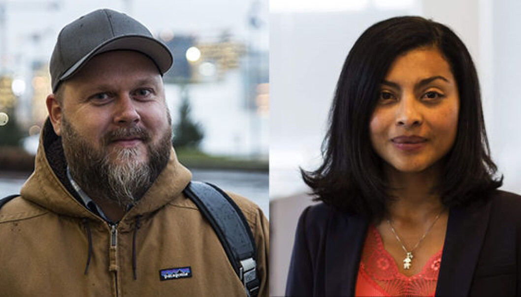 Lars Johan Bjørkevoll og Katherine Barrios. Foto: Per-Ivar Nikolaisen Lars Johan Bjørkevoll og Katherine Barrios. Foto: Per-Ivar Nikolaisen