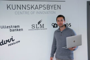 Daniel Dalsborg i Level 9, trives godt i Scale Ups lune og moderne lokaler. Foto: Schibsted Brand Studio Daniel Dalsborg i Level 9, trives godt i Scale Ups lune og moderne lokaler. Foto: Schibsted Brand Studio