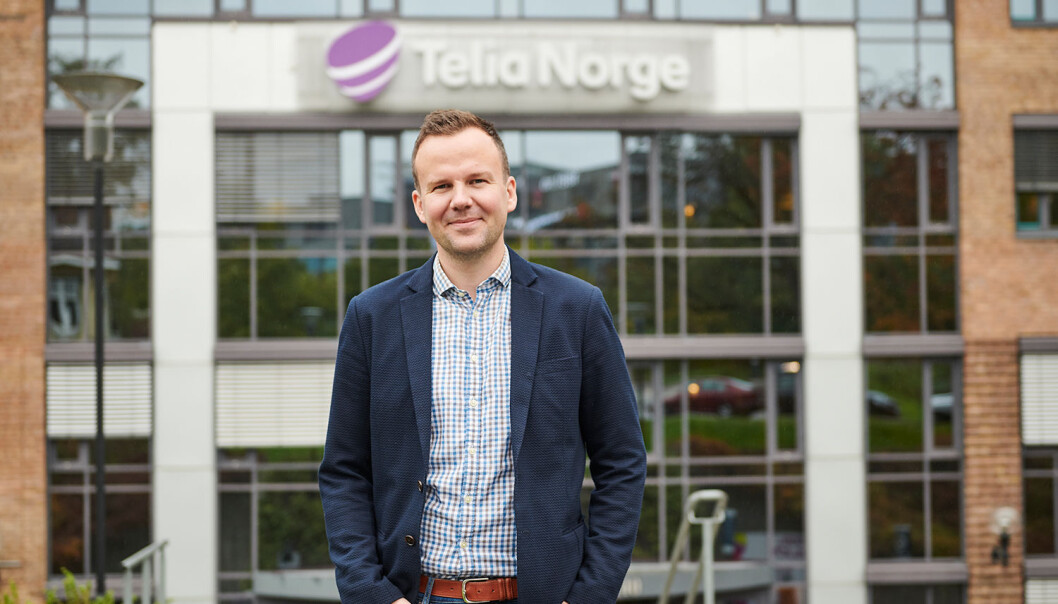 Håkon Lofthus, direktør personmarked i Telia. Håkon Lofthus, direktør personmarked i Telia.