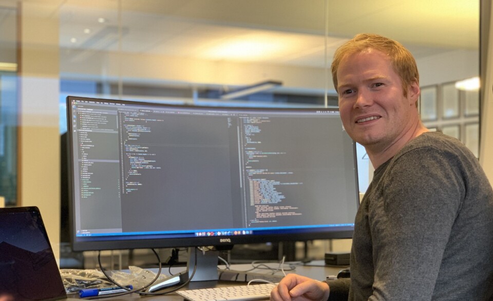 Vår CTO og IT-arkitekt Jørgen Landsnes ønsker nye utviklere velkommen i teamet sitt!