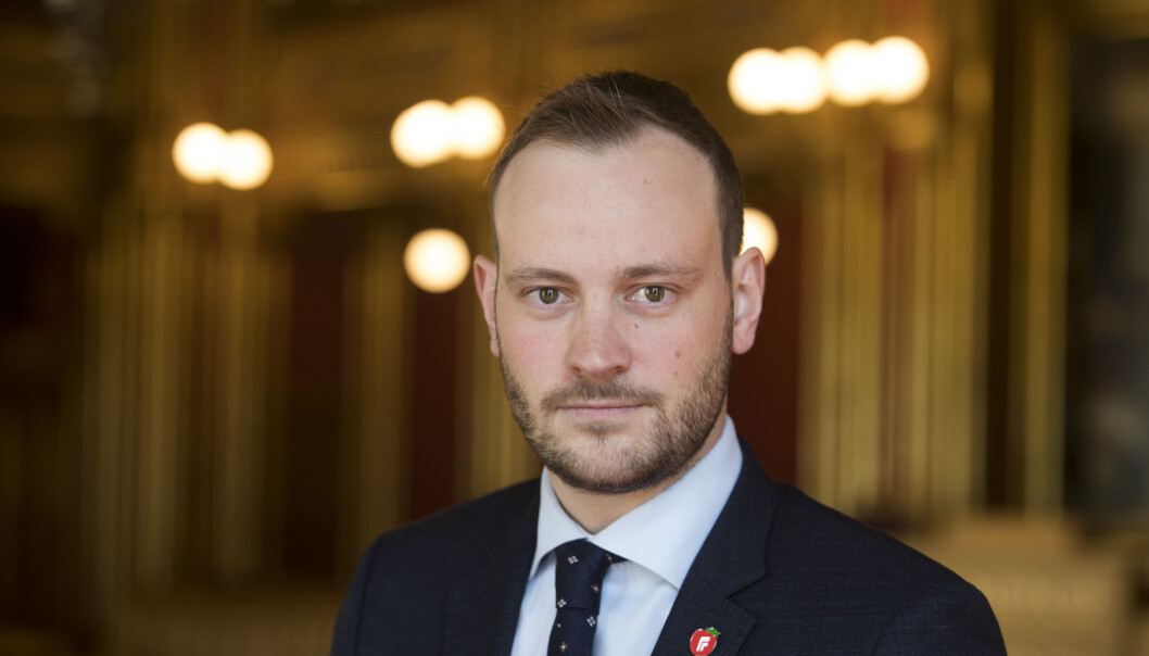 Frps finanspolitiske talsperson, Sivert Bjørnstad. Frps finanspolitiske talsperson, Sivert Bjørnstad.