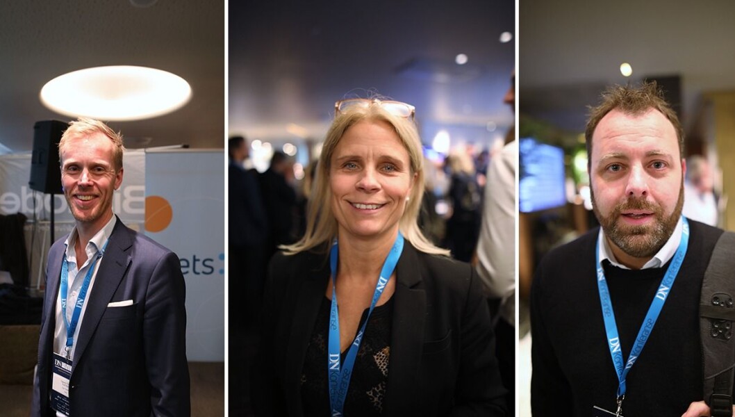 Georg Olav Ramstad, Head of Open Banking Sales i Nets, Camilla Andersson, gründer av Around Norge og Espen Einn, gründer av Payr. Georg Olav Ramstad, Head of Open Banking Sales i Nets, Camilla Andersson, gründer av Around Norge og Espen Einn, gründer av Payr.