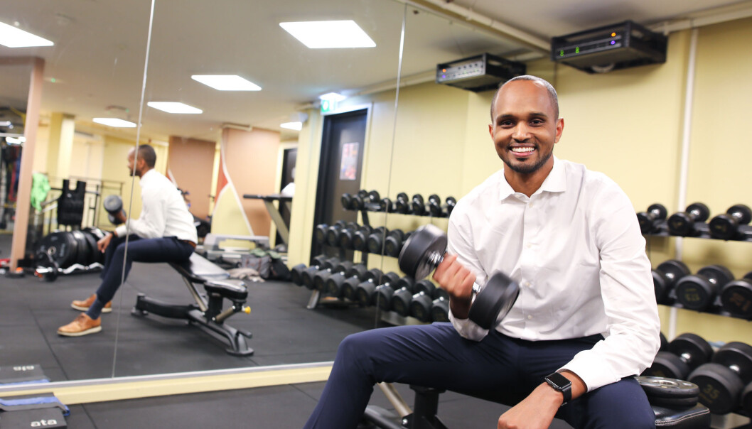 Abdi Guleed er gründer av treningssenter-plattformen Ikseed. Abdi Guleed er gründer av treningssenter-plattformen Ikseed.