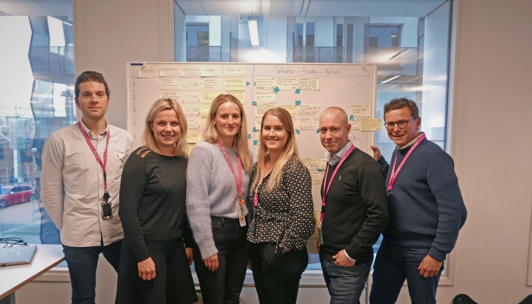 Anders Hovdenes, Mariann Berstad, Ingrid Pauchon, Sunniva Eikrem Finnøy, Tom F. Lehrmann og Jan Juel Vanberg. Anders Hovdenes, Mariann Berstad, Ingrid Pauchon, Sunniva Eikrem Finnøy, Tom F. Lehrmann og Jan Juel Vanberg.