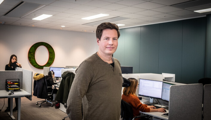 CFO i Opera Software, Frode Jacobsen. CFO i Opera Software, Frode Jacobsen.