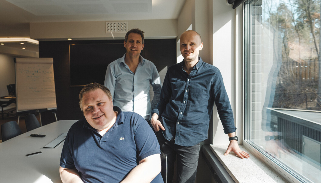 Fra venstre: Karl Einar Kaalstad, Marius
Lindholt og Haakon Skavhaug-Flender Fra venstre: Karl Einar Kaalstad, Marius
Lindholt og Haakon Skavhaug-Flender