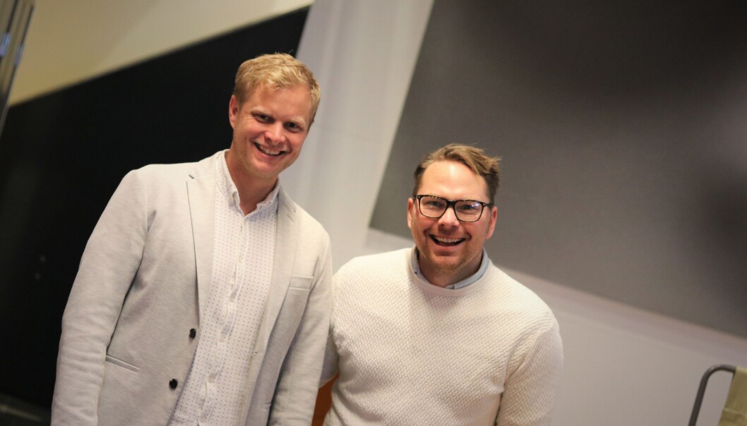 Cavai-gründerne Tommy Torjesen og Steffen Svartberg Cavai-gründerne Tommy Torjesen og Steffen Svartberg