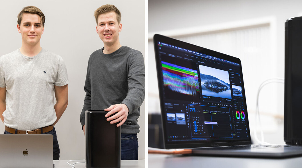 Jacob Rude Øvstaas (CMO) og Tobias Lagarhus (CEO) Jacob Rude Øvstaas (CMO) og Tobias Lagarhus (CEO)