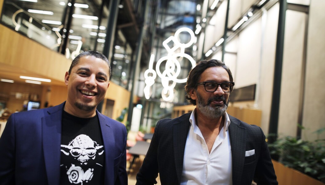 Daniel Bentes og Wasim Rashid forlater DNB. Daniel Bentes og Wasim Rashid forlater DNB.