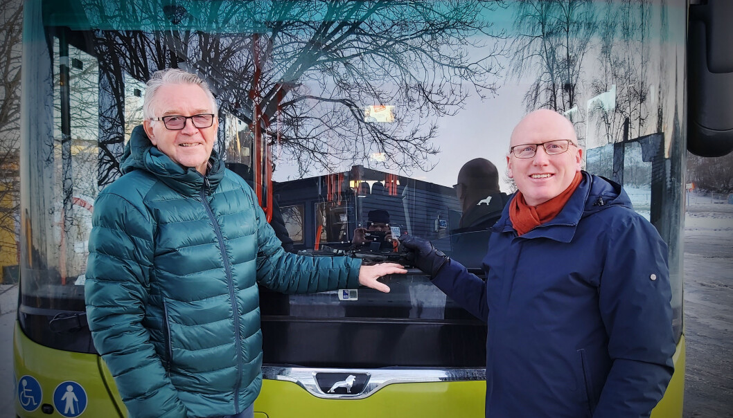 Styreleder Håkon Døvre og daglig leder Rune Burkeland. Styreleder Håkon Døvre og daglig leder Rune Burkeland.