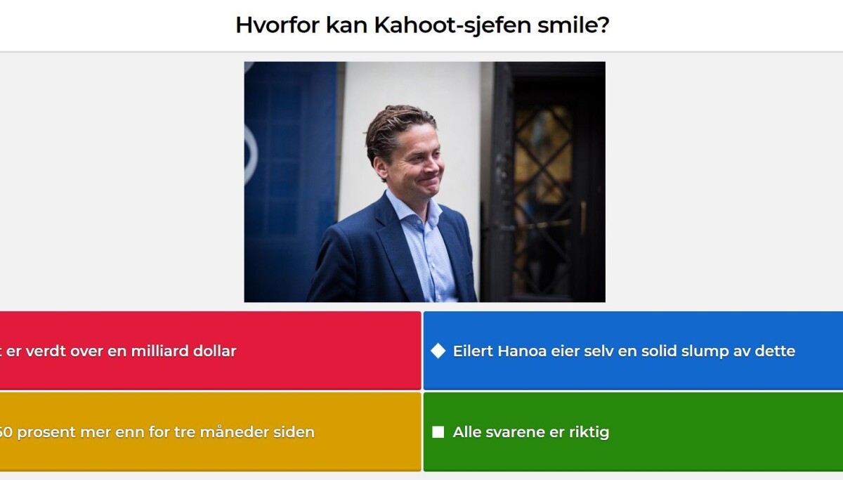 Kahoot kjøper finsk læringsteknologi i avtale verdt opptil 100 millioner kroner