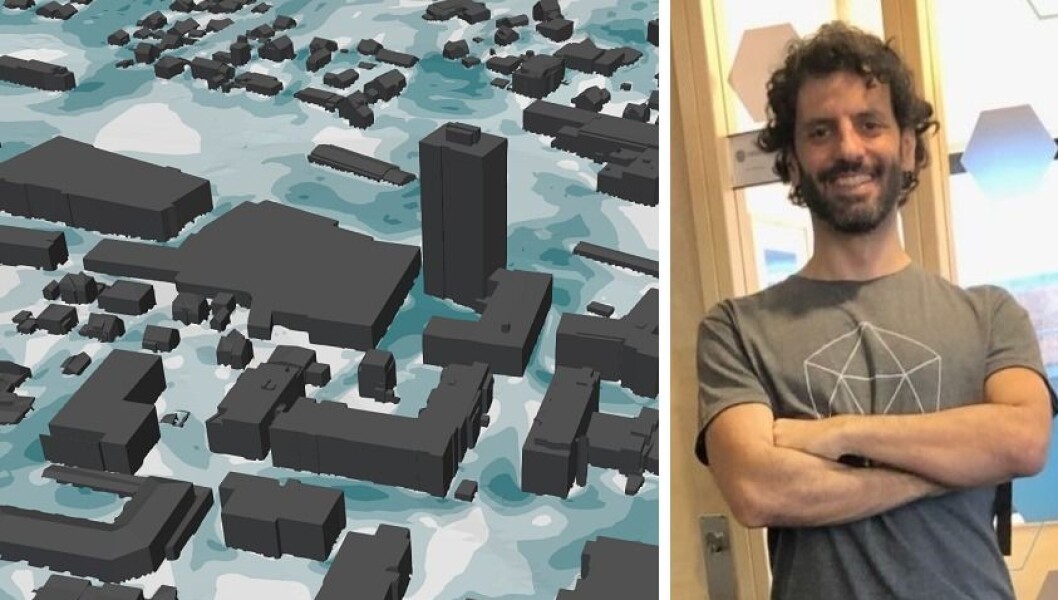 Nabla Flow vil analysere vindforholdene i byer verden over for å gi byutviklere bedre beslutningsgrunnlag. Italienske Luca Oggiano er CEO i selskapet. Nabla Flow vil analysere vindforholdene i byer verden over for å gi byutviklere bedre beslutningsgrunnlag. Italienske Luca Oggiano er CEO i selskapet.