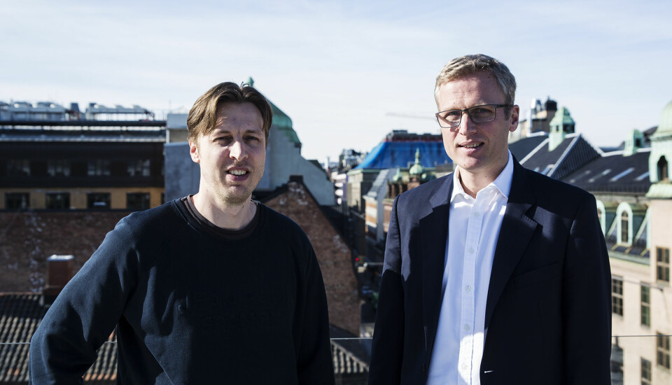 Brødrene Lars og Thomas Nygaard står bak NorQuant. De fikk nylig 14 millioner kroner fra Forskningsrådet. Arkivfoto: Per-Ivar Nikolaisen