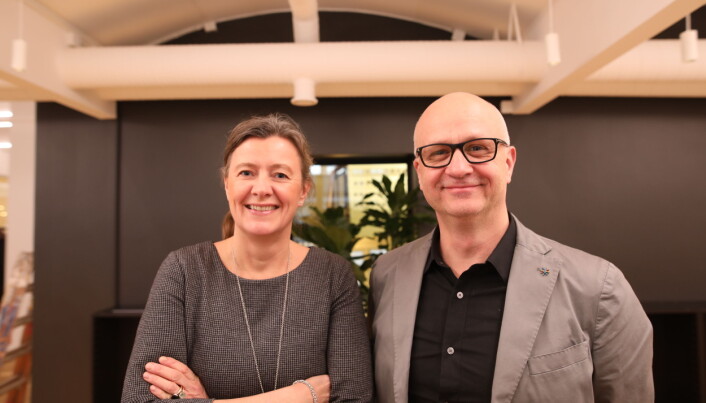 Kari Olrud Moen blir styremedlem i Beaufort. Her sammen med Henning Gravklev. Kari Olrud Moen blir styremedlem i Beaufort. Her sammen med Henning Gravklev.