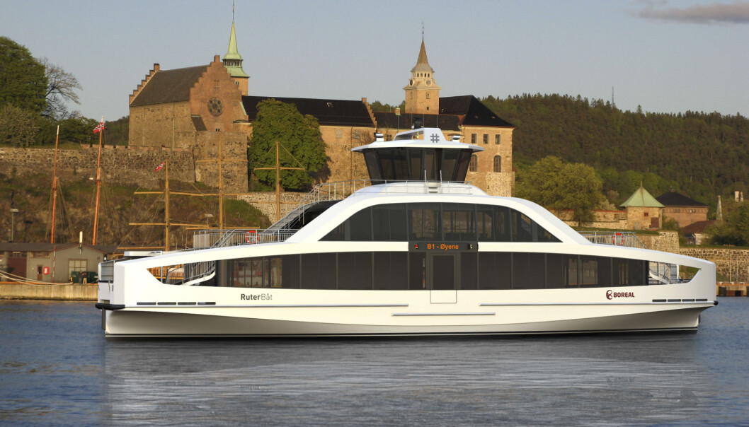 Ruter med nye elektriske ferger i Indre Oslofjord. Foto: Ruter / NTB scanpix Ruter med nye elektriske ferger i Indre Oslofjord. Foto: Ruter / NTB scanpix