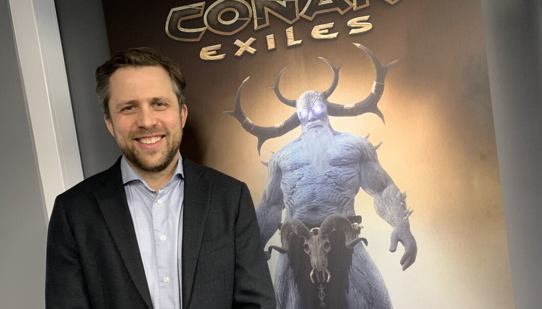 Stian Drageset, finansdirektør i Funcom Stian Drageset, finansdirektør i Funcom