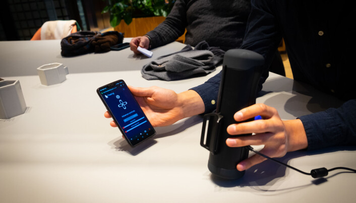 Handy kan styres både med telefon og pc via selskapets plattform Handy kan styres både med telefon og pc via selskapets plattform