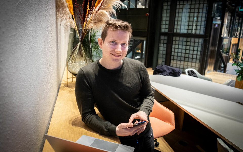 Øystein Høie, norgessjef i Dreams, lanserer en ny kredittjeneste i appen.