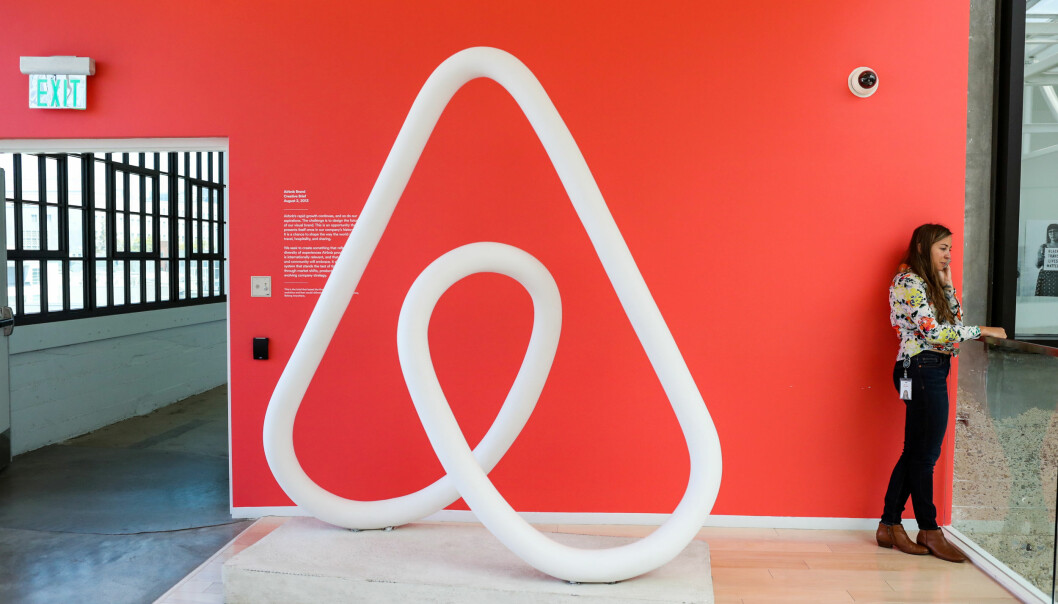 Fra Airbnb sitt hovedkvarter i San Francisco, California, U.S. Foto: REUTERS/Gabrielle Lurie