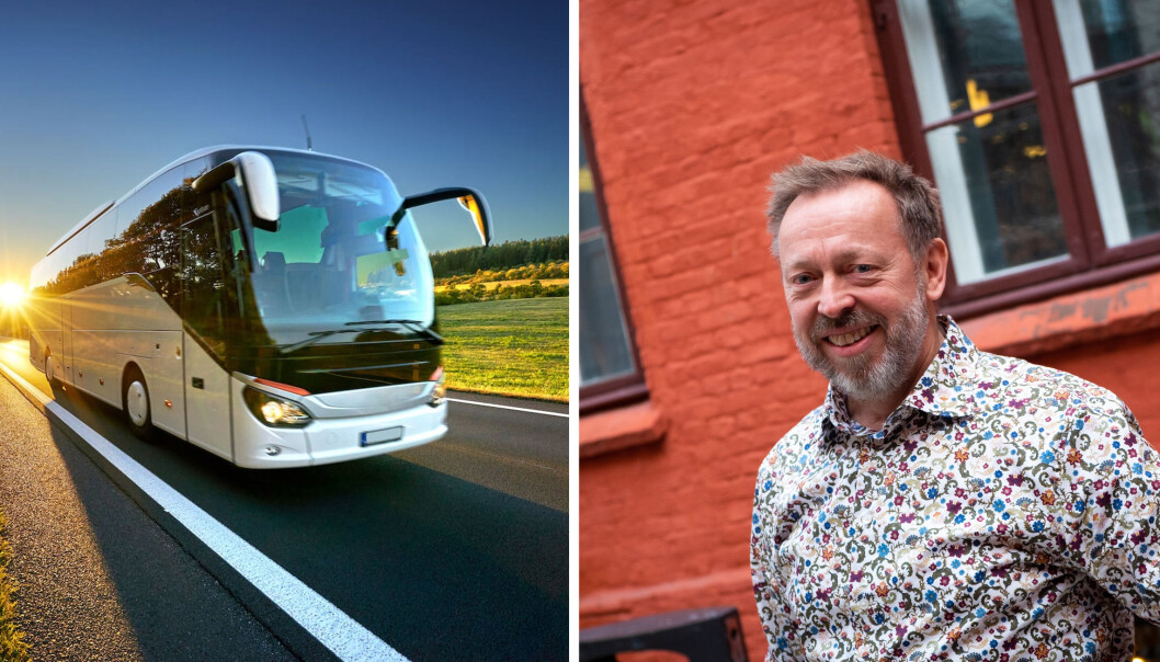 CEO i Ferdia, Håkon Sæther gjør busser om til seter CEO i Ferdia, Håkon Sæther gjør busser om til seter