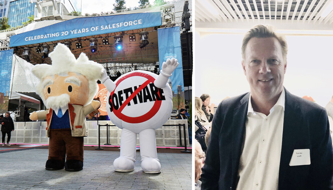 CEO i LeadX, Tom Aas har fått avtale med giganten Salesforce CEO i LeadX, Tom Aas har fått avtale med giganten Salesforce