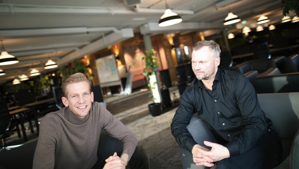 Daglig leder Espen Malmo og styreleder Preben Songe-Møller i Skyfall Ventures har lang erfaring med den norske sartup-scenen.