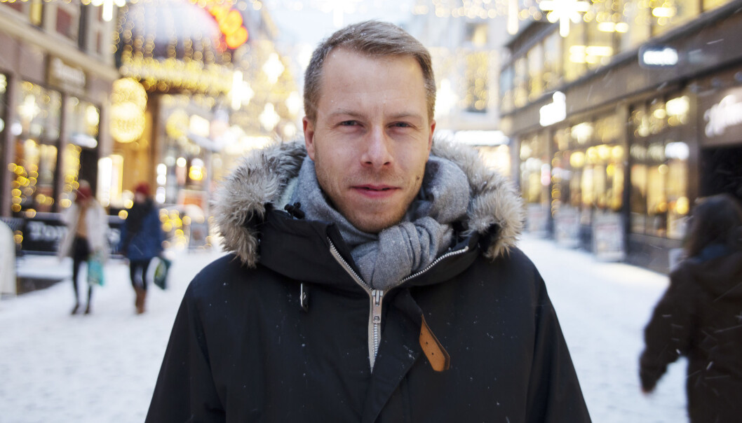 Patrik Berglund i Xeneta. Patrik Berglund i Xeneta.