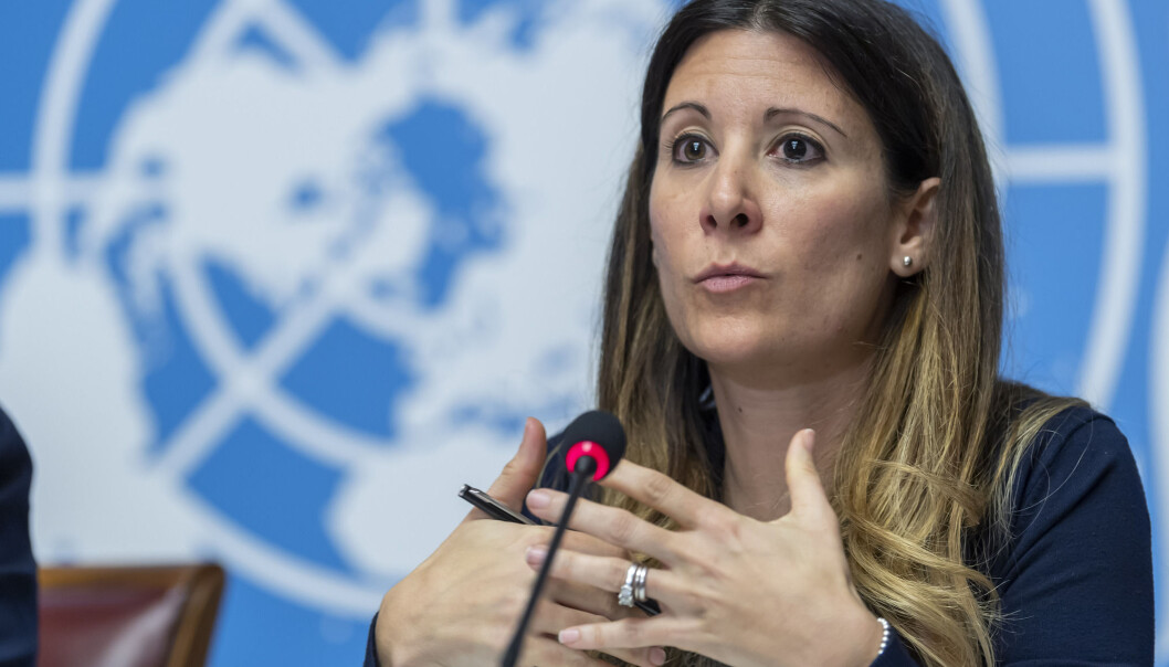 Maria van Kerkhove leder taskforce-enheten som jobber med coronaviruset i WHO. Maria van Kerkhove leder taskforce-enheten som jobber med coronaviruset i WHO.