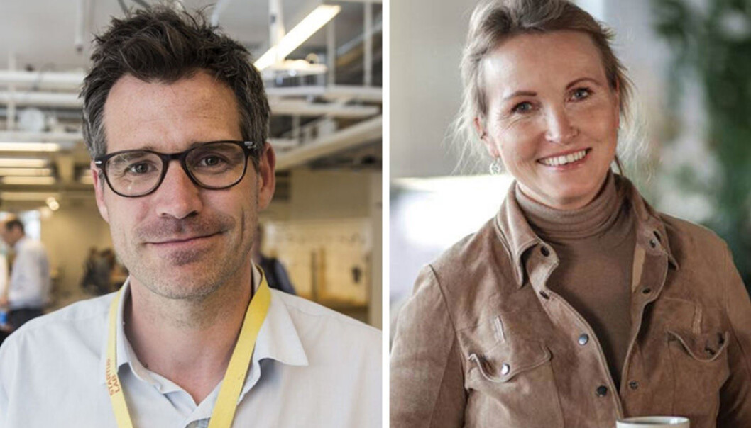 Alexander Woxen ved StartupLab og Anne Worsøe i Farmhouse Capital. Alexander Woxen ved StartupLab og Anne Worsøe i Farmhouse Capital.