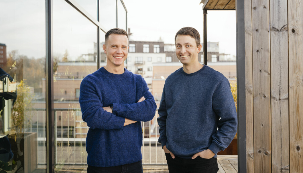 Tobias Bæck (t.v.) og Johan Bakken startet Bakken & Bæck i 2011.