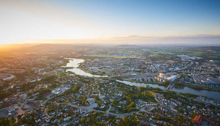 Lillestrøm vokser hurtig – og har fortsatt god plass til å vokse mer. Foto: Lillestrøm kommune. Lillestrøm vokser hurtig – og har fortsatt god plass til å vokse mer. Foto: Lillestrøm kommune.
