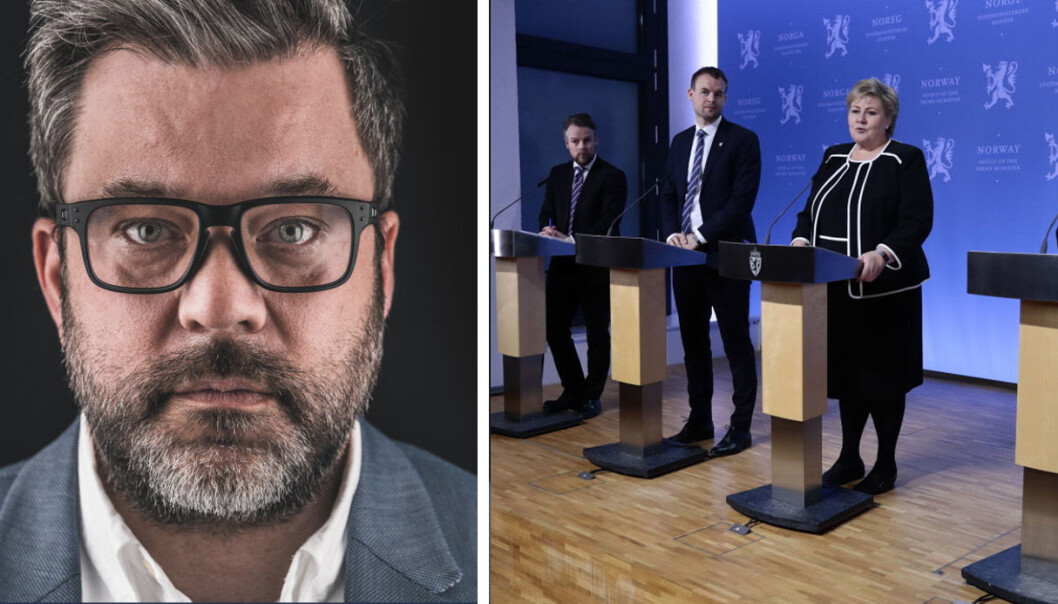 Caspar Macody Lund i Vekstlandet synes ikke krisepakken favner selvstendig næringsdrivende Caspar Macody Lund i Vekstlandet synes ikke krisepakken favner selvstendig næringsdrivende