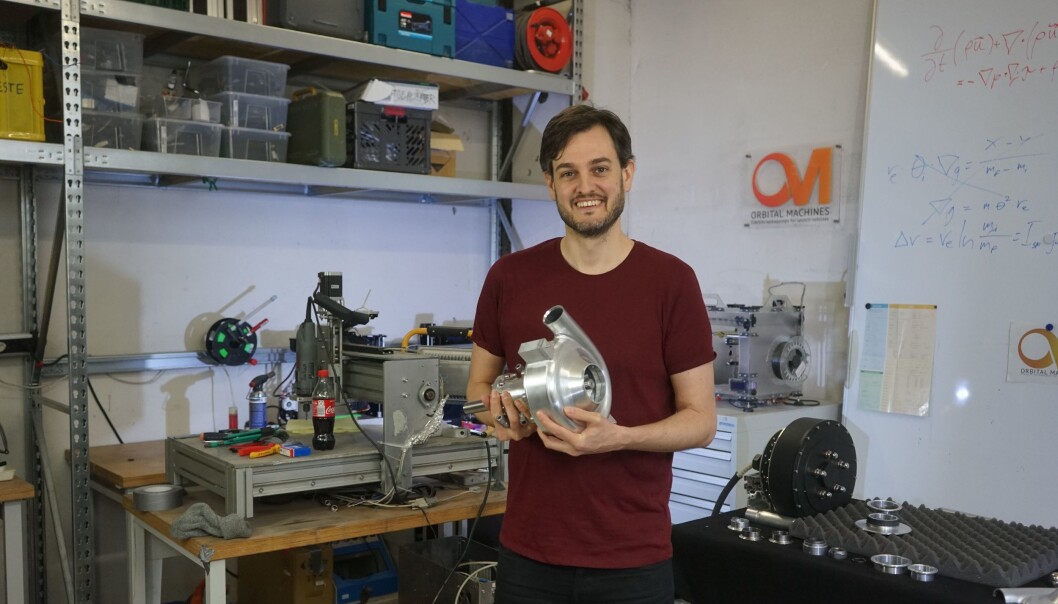 Eivind Lilan i Orbital Machines føler han nå er der han skal være Eivind Lilan i Orbital Machines føler han nå er der han skal være