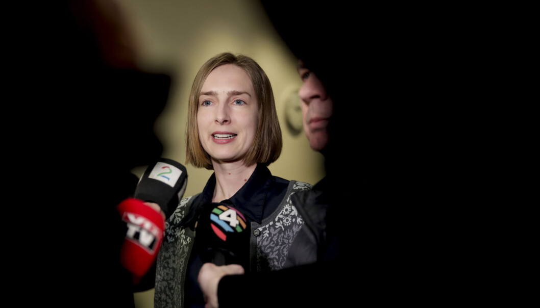 Næringsminister Iselin Nybø. Næringsminister Iselin Nybø.