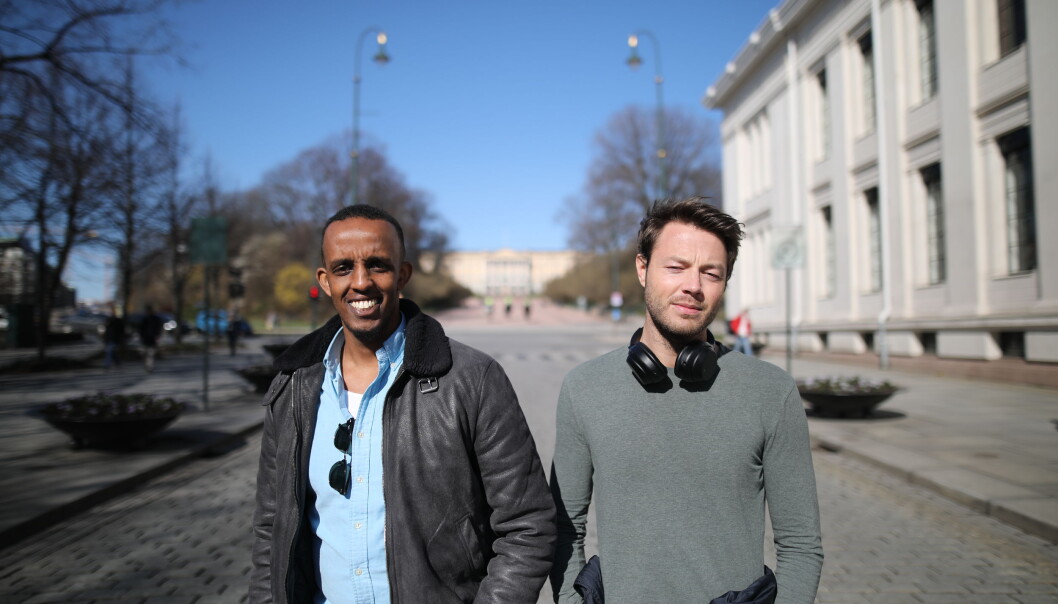 Zoopit-gründerne Shafi Adan og Arne Kvale. Zoopit-gründerne Shafi Adan og Arne Kvale.