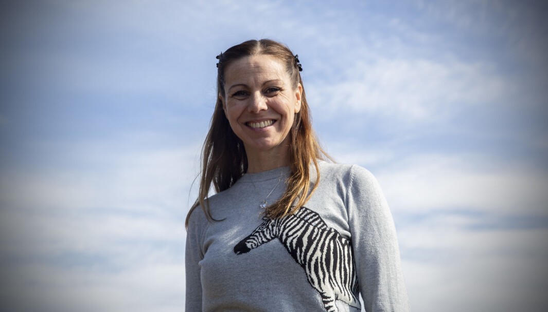 Heidi Frost Eriksen i Greps. Heidi Frost Eriksen i Greps.