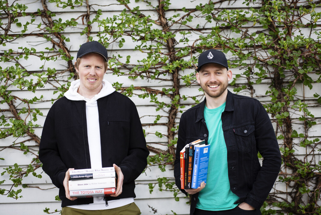 Bookis-duoen Lasse Brurok, COO, og Arne-Morten Willumsen, CEO. Bookis-duoen Lasse Brurok, COO, og Arne-Morten Willumsen, CEO.